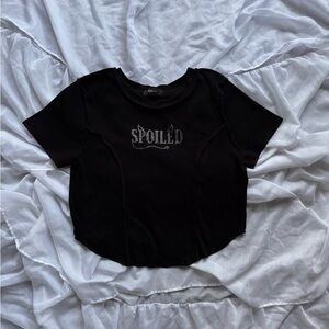 Forever 21 Bedazzled Top